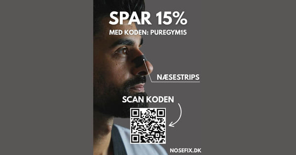 Nosefix x PureGym: Træk vejret bedre, sov dybere og præstér stærkere